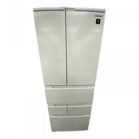 【美品】2023年製　SHARP 429L 6ドアSJMF43KH SHARP (シャープ) 6ドア冷蔵庫 SJ-MF43K-W 2023年製 77 429L