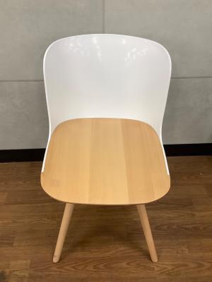 関家具 (セキカグ) ダイニングチェアー  ホワイト×ナチュラル カペラチェア