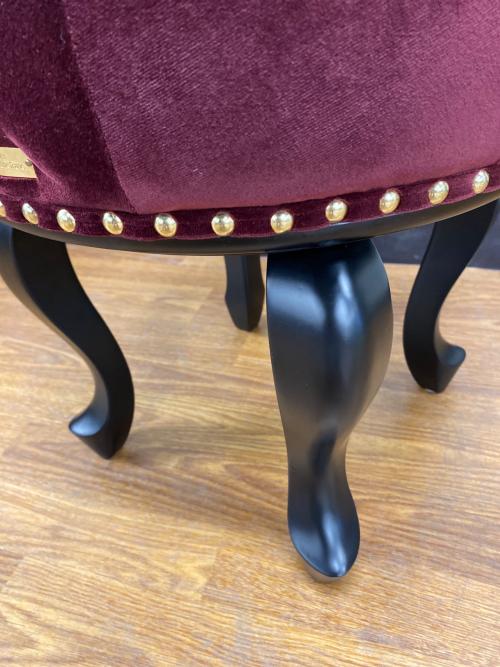 Franc franc (フランフラン) ドレッサースツール ワインレッド