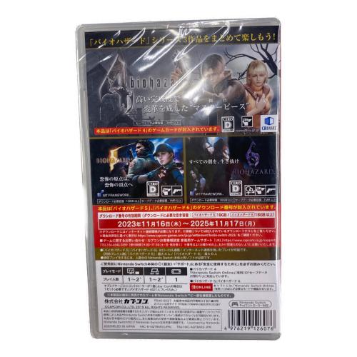 バイオハザード トリプル パック Best Price/Switch/HACBAQ78AR2/D 17才以上対象 Nintendo Switch用ソフト CERO D (17歳以上対象)