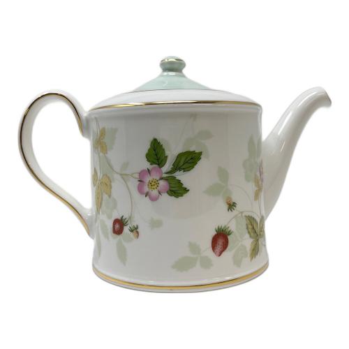 Wedgwood ジャパニーズティーポット ワイルドストロベリーパステル