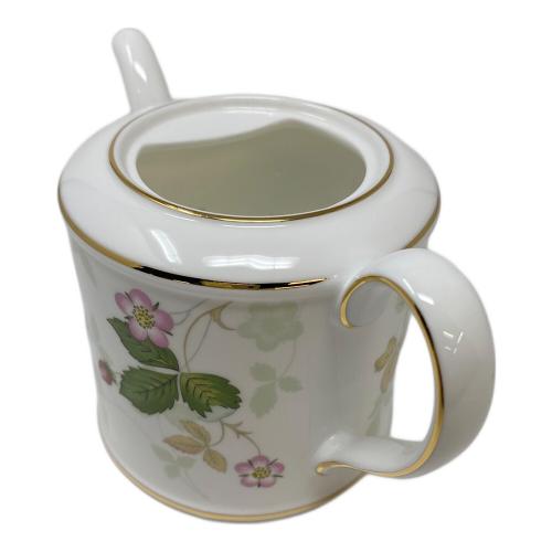 Wedgwood ジャパニーズティーポット ワイルドストロベリーパステル