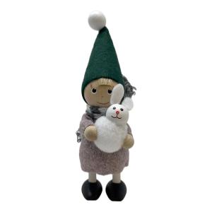 Nordica nisse ウサギを抱えた男の子 ニッセ人形