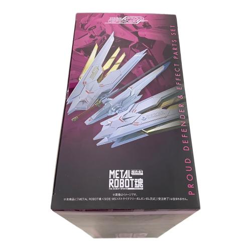 BANDAI (バンダイ) 機動戦士ガンダムSEED FREEDOM プラウドディフェンダー＆エフェクトパーツセット ガンプラ METAL ROBOT魂