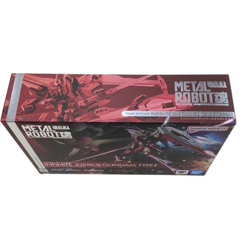 BANDAI (バンダイ) 機動戦士ガンダムSEED FREEDOM インフィニットジャスティスガンダム弐式 ガンプラ METAL ROBOT魂