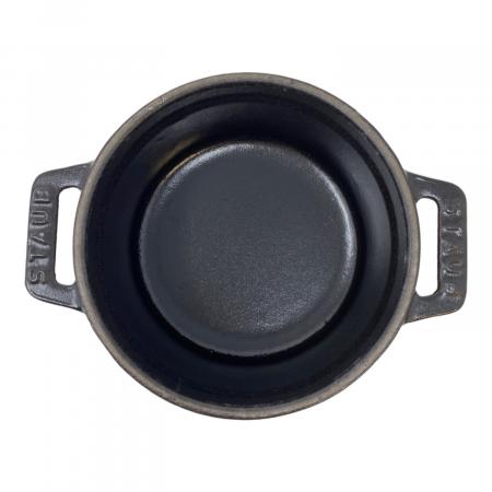 Staub (ストウブ) ピコ・ココット ラウンド 10㎝ ブラック｜トレファク