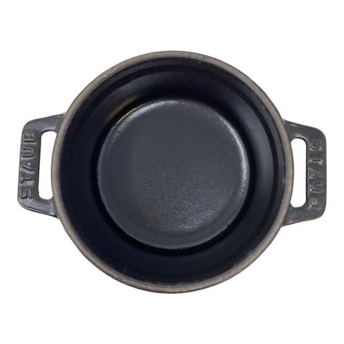 Staub (ストウブ) ピコ・ココット ラウンド 10㎝ ブラック