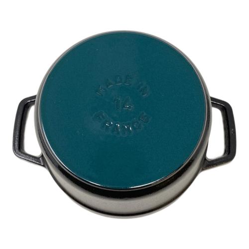 Staub (ストウブ) ココット ラウンド 14㎝ ブラック