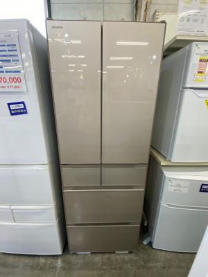 HITACHI (ヒタチ) 6ドア冷蔵庫 R-HW48R 2021年製 384 478L