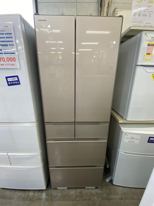 HITACHI (ヒタチ) 6ドア冷蔵庫 R-HW48R 2021年製 384 478L