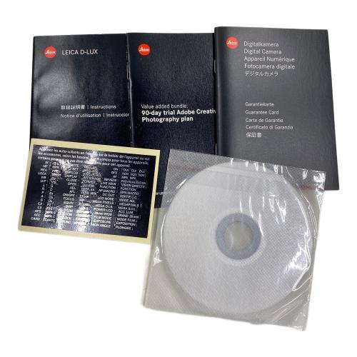 Leica (ライカ) コンパクトデジタルカメラ D-LUX  [Typ 109]