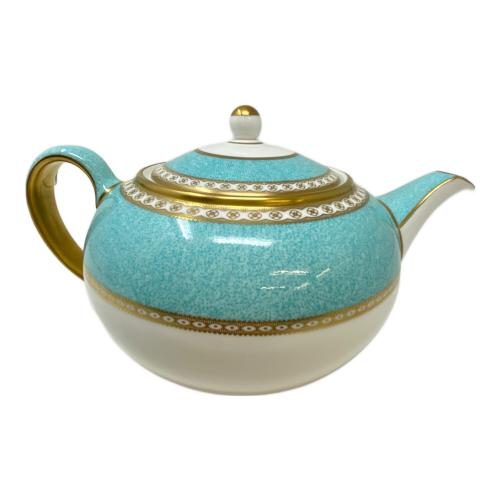 Wedgwood ティーポット ユーランダー・パウダーターコイズ