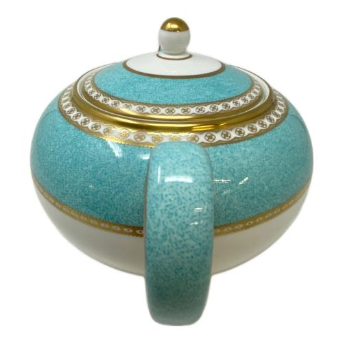 Wedgwood ティーポット ユーランダー・パウダーターコイズ