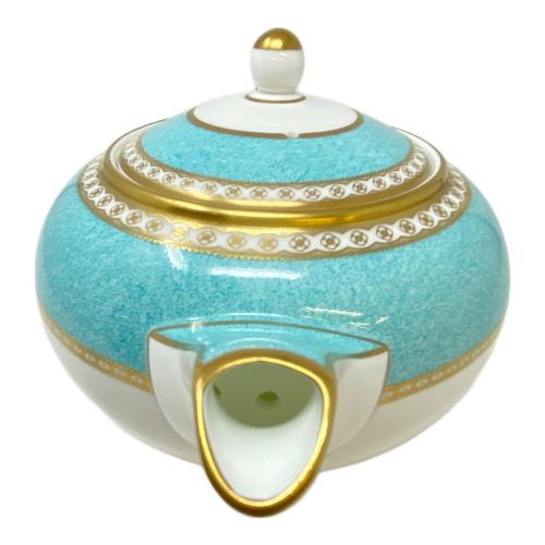 Wedgwood ティーポット ユーランダー・パウダーターコイズ