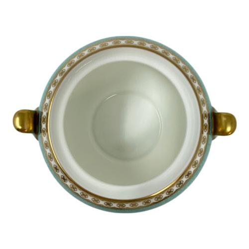 Wedgwood シュガーポット ユーランダー・パウダーターコイズ