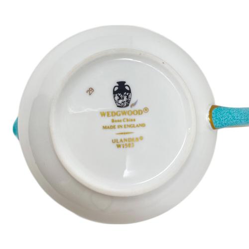 Wedgwoodクリーマー ユーランダー・パウダーターコイズ