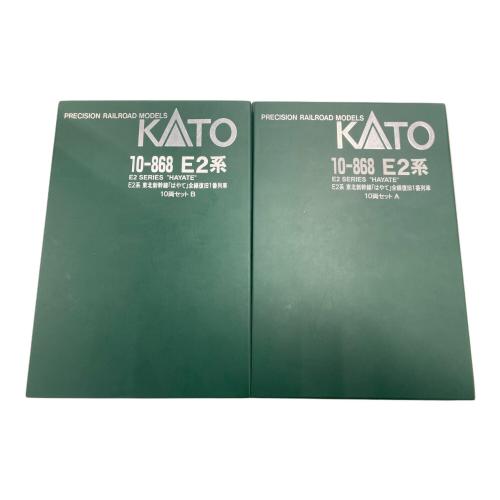 KATO (カトー) E2系東北新幹線はやて全線復旧一番列車10両セット限定品 Nゲージ 10-868