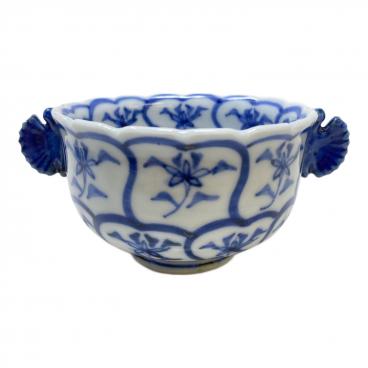 須田菁華　高台小鉢　2客 須田菁華 (スダ セイカ) 小鉢 染付双耳向付 九谷焼｜トレファクONLINE