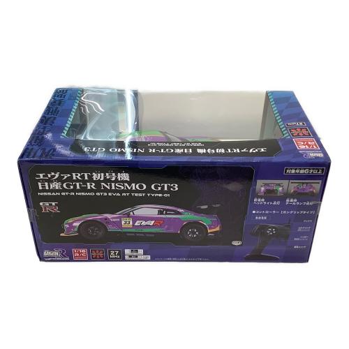 新世紀エヴァンゲリオン (シンセイキエヴァンゲリオン) エヴァンゲリオンレーシング 1/16ラジコンカー/エヴァRT初号機 日産GT-R NISMO GT3 ラジコン アクスタセット