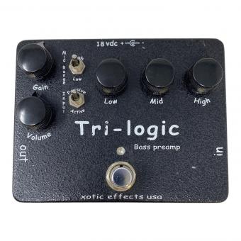 Xotic Tri-logic ベースプリアンプ F146
