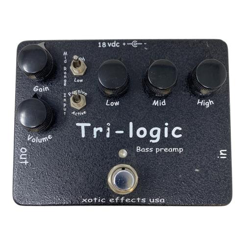Xotic Tri-logic ベースプリアンプ F146