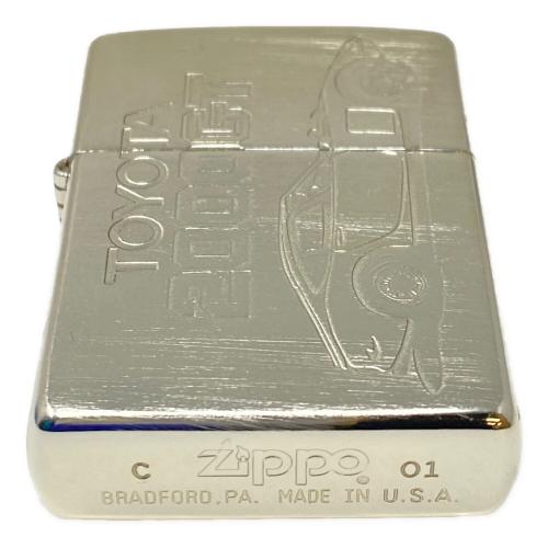 ZIPPO (ジッポ) オイルライター 2001年製 TOYOTA 2000GT SN:0104
