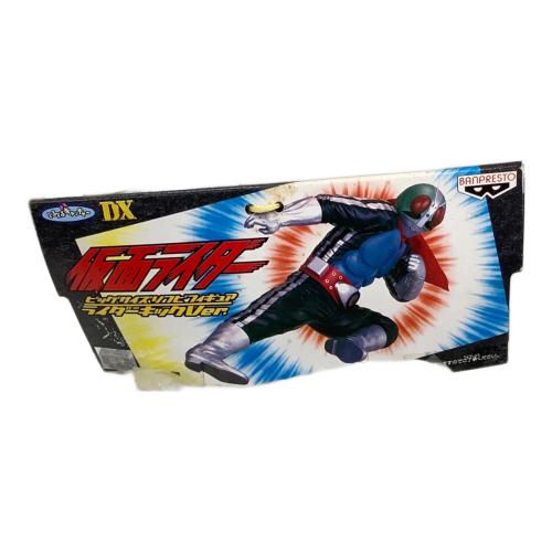 仮面ライダー新1号 フィギュア ビックサイズソフビフィギュア ライダーキックver. 未開封品