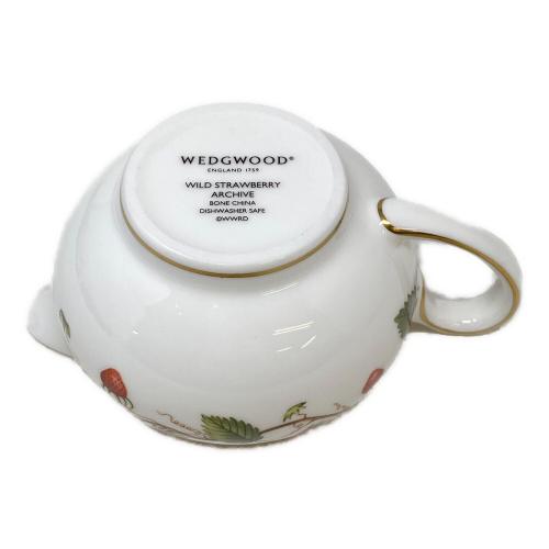 Wedgwood (ウェッジウッド) ペアトリオ クリーマー ワイルドストロベリー・アーカイブ