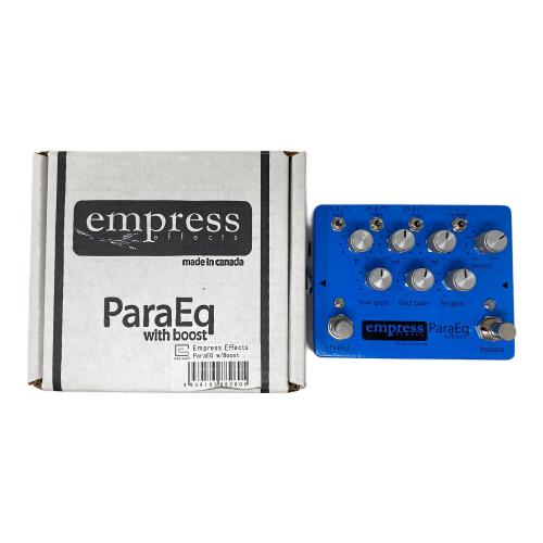 Empress Effects (エンプレスエフェクト) イコライザー Para EQ