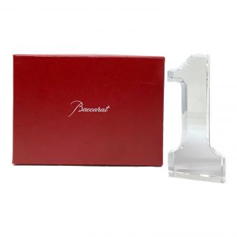 Baccarat クリスタルオブジェ 「1」