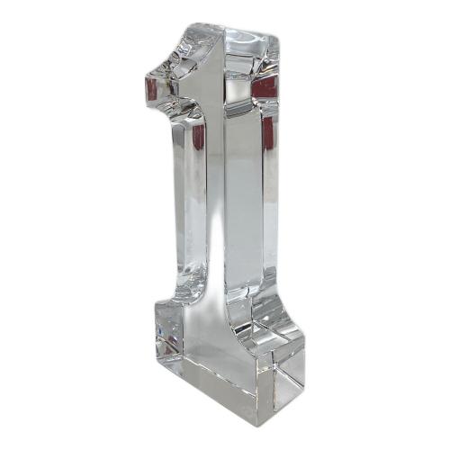 Baccarat クリスタルオブジェ 「1」