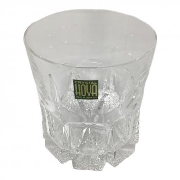 HOYA CRYSTAL (ホーヤクリスタル) ロックグラス 佐々文夫デザイン