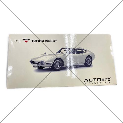 AUTOart (オートアート) 1:18 TOYOTA 2000GT モデルカー｜トレファクONLINE