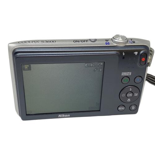 Nikon (ニコン) コンパクトデジタルカメラ S3600