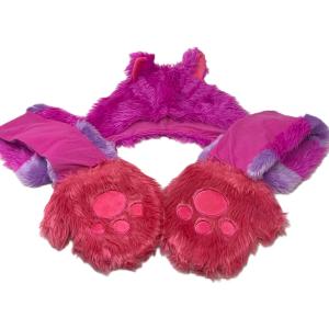 DISNEY (ディズニ―) チシャ猫 マフラーキャップ