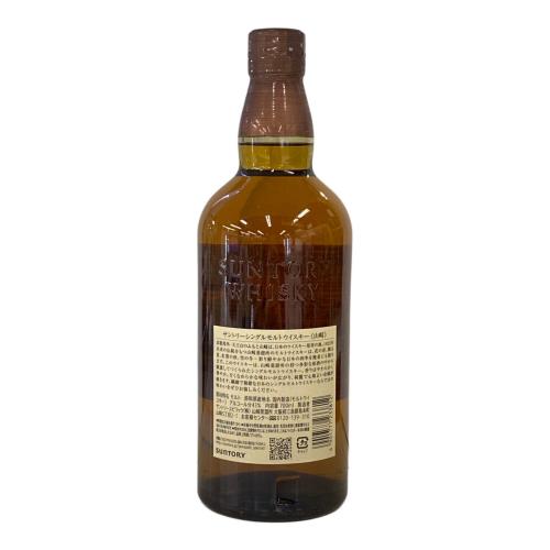 サントリー 山崎 ウィスキー 700ml
