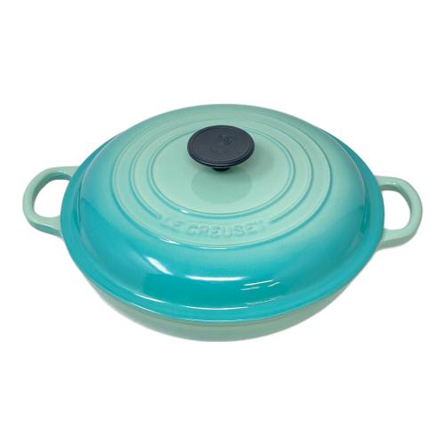 LE CREUSET (ルクルーゼ) ビュッフェ・キャセロール26㎝ クールミント ビュッフェ・キャセロール