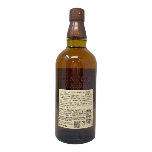サントリー 山崎 ジャパニーズウィスキー ノンエイジ シングルモルト 700ml