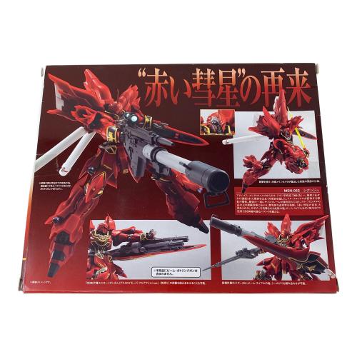 BANDAI (バンダイ) ROBOT魂 MSN-06S シナンジュ (Animation Edit.) フィギュア 開封品