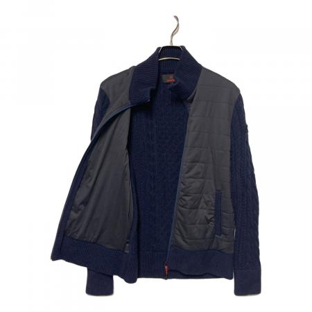 WINDBLOCK FZ CABLE KNIT ゴルフウェア BRG183111 メンズ SIZE M