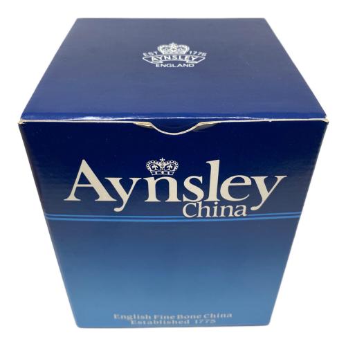 Aynsley (エインズレイ) カップ&ソーサー ターコイズブルー オーチャードゴールド