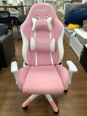 AKRACING (エーケーレーシング) ゲーミングチェア ピンク×ホワイト