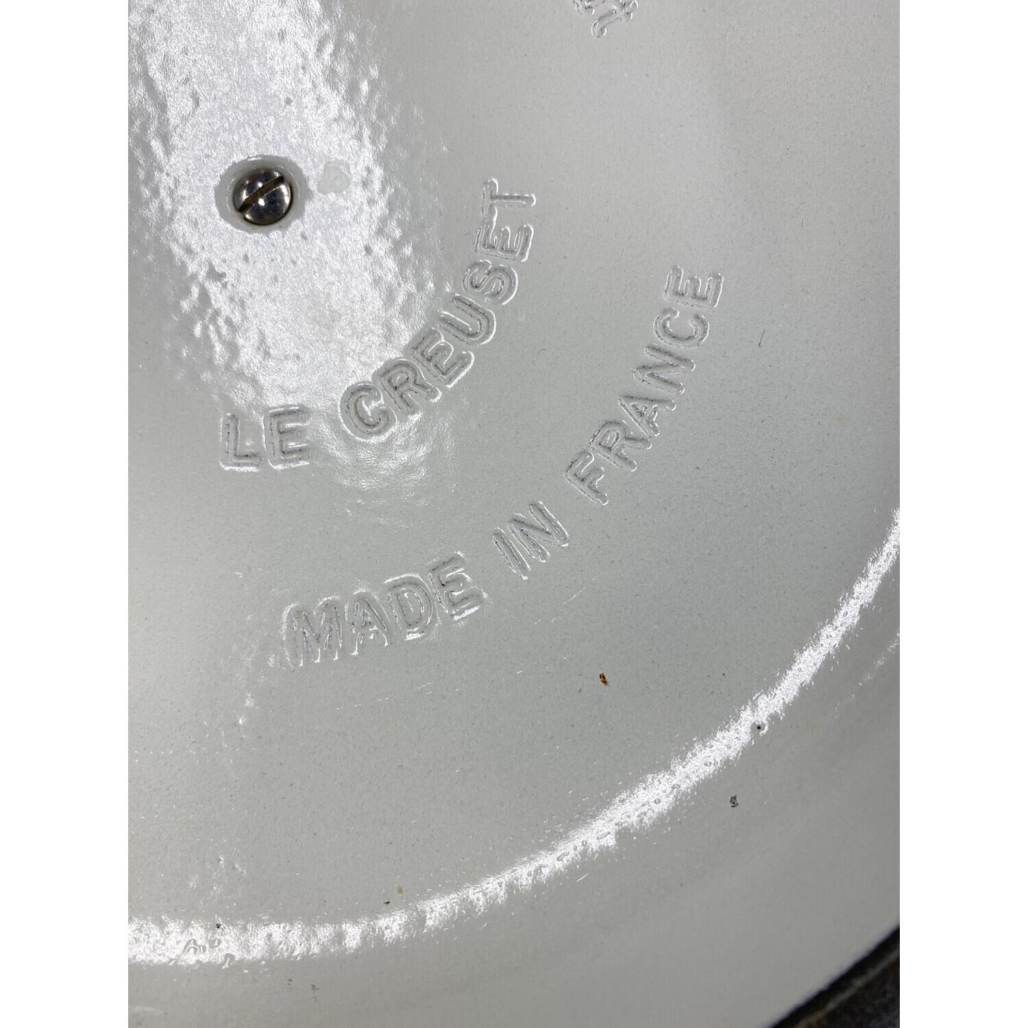 LE CREUSET (ルクルーゼ) キャセロール SIZE 26 ホワイト ビュッフェ