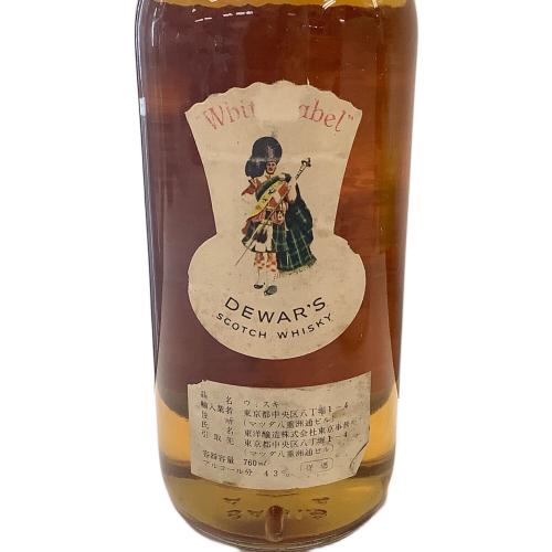 デュワーズ ホワイトラベル ウイスキー 760ml