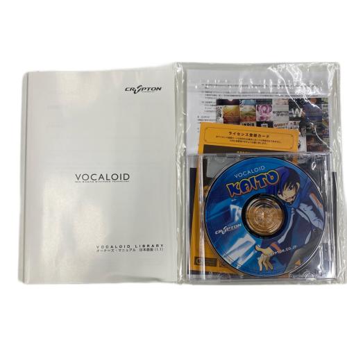 CRYPTON VOCALOID KAITO 歌声合成ソフトウェア
