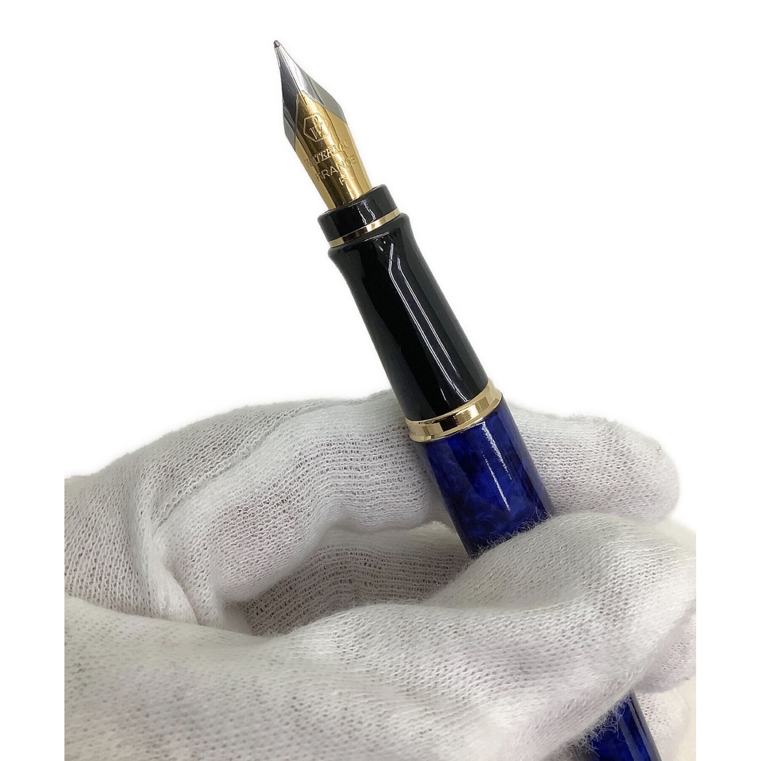 WATERMAN エキスパート フランスブルー 万年筆 ぺ - 筆記具