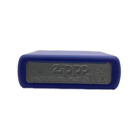 ZIPPO ブルー 2004 USA製