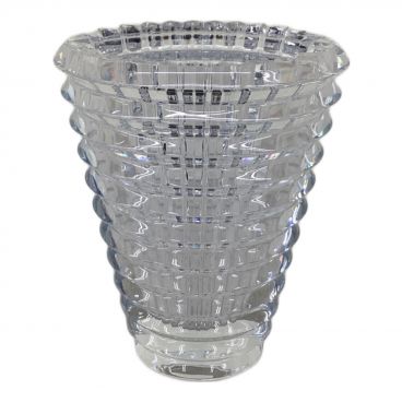 バカラ ウェーブ フラワーベース 花瓶 クリスタルガラス 箱付き バカラ ウェーブ フラワーベース 花瓶 クリスタルガラス 箱付き