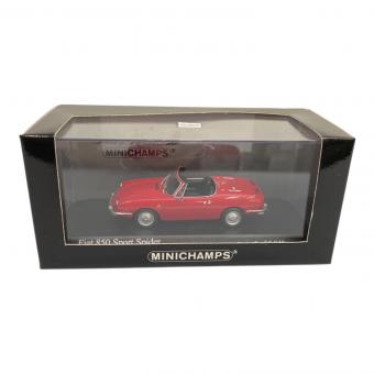 minichamps 1/43 モデルカー Fiat850 sport spider