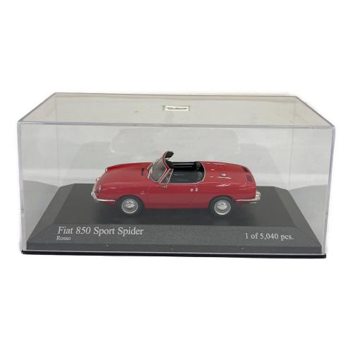 minichamps 1/43 モデルカー Fiat850 sport spider